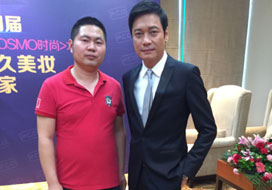 广州辉达娱乐与明星合影