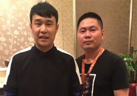 广州辉达娱乐与明星合影